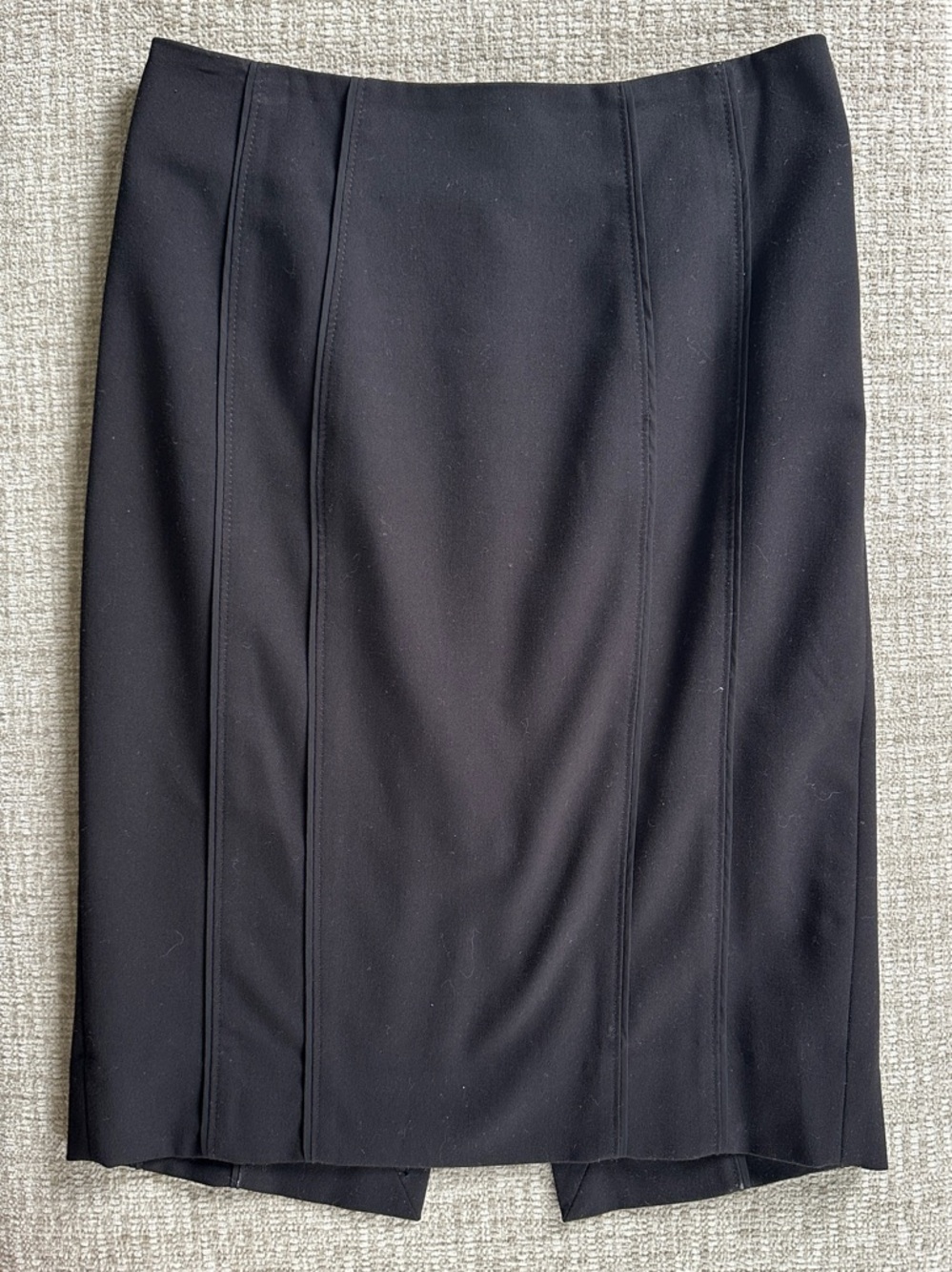 White House Black Market Black Panel Pencil Skirt